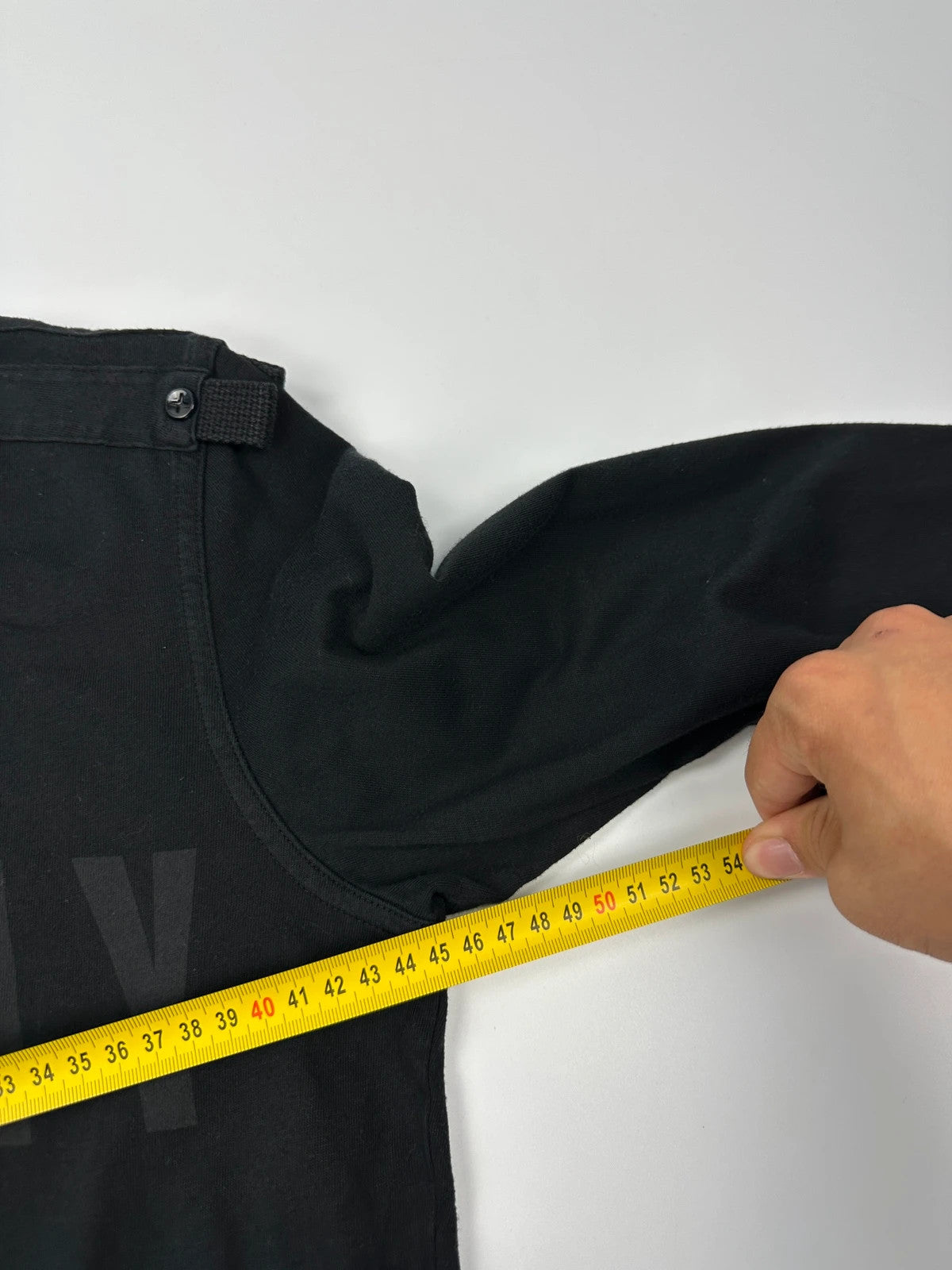 Dolce & Gabbana SS04 Cargo Pocket Military Army Black Longsleeves Tee