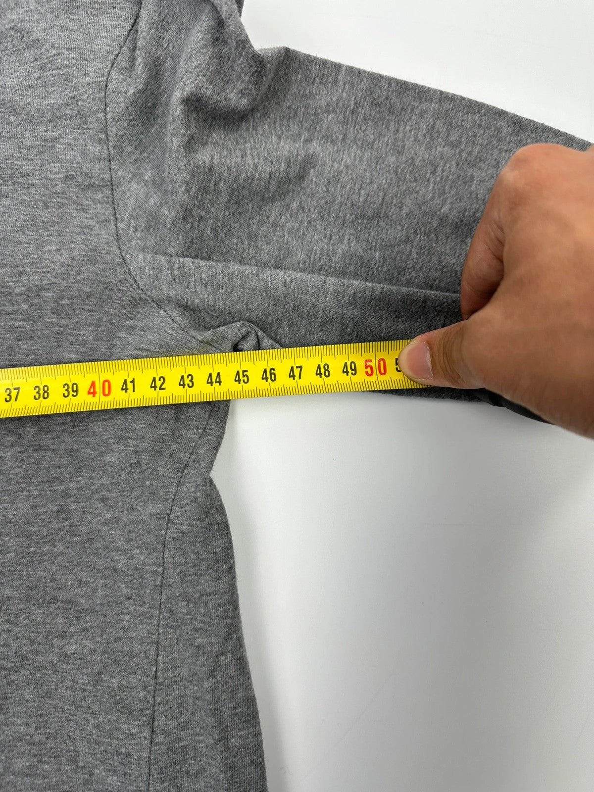 Martin Margiela 00’s Grey Laces Long Sleeves Tee