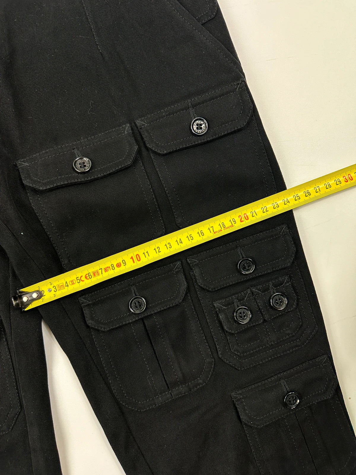 Dolce Gabbana FW2004 Multi Pocket Black Navy Pants