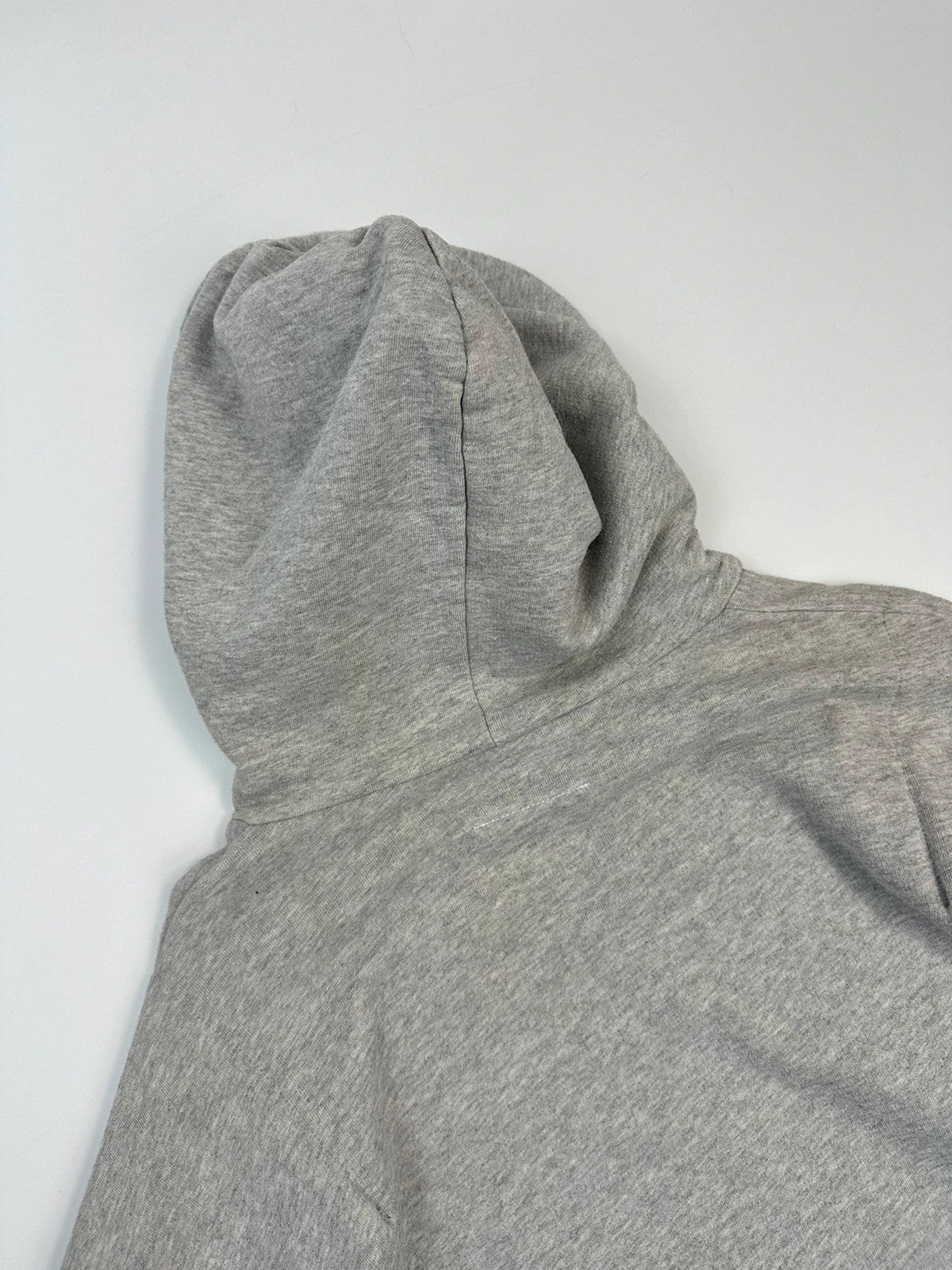 MM6 Margiela FW2017 Grey Hoodie Cuted Sleeves