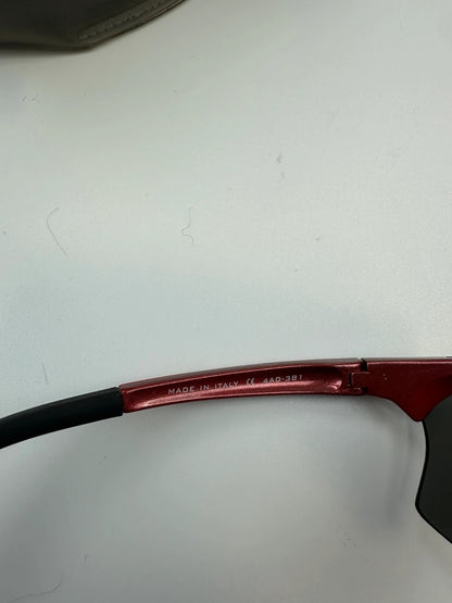 Prada Sport 00’s Red & Black Sunglasses