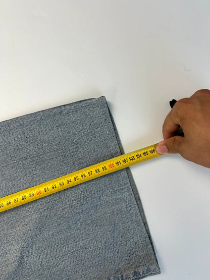 Dolce & Gabbana 00s Washed Blue Back Belt Pants