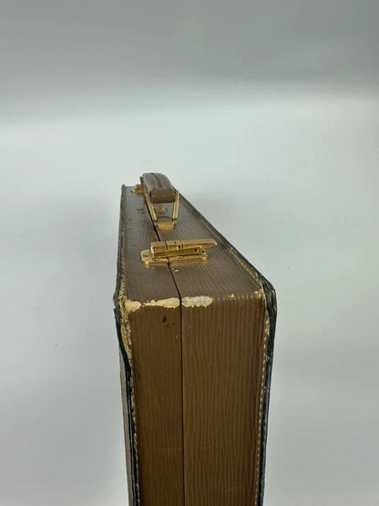 Fendi 70s FF Monogramme Malette porte-documents Briefcase collector rare