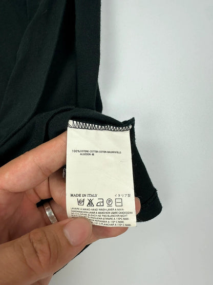 Maison Martin Margiela SS09 Line 10 Black Scarf Pocket Tee Shirt