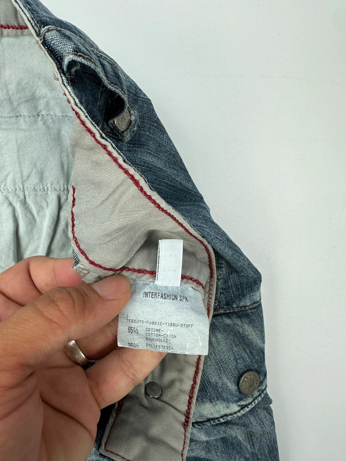 Marithé + Francois Girbaud 00’s Bondages Straps Long Denim Skirt