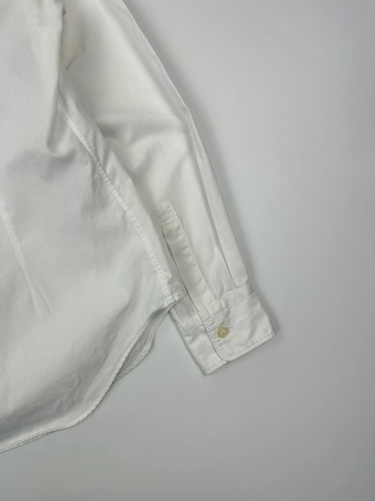Comme Des Garçons Black AD2010 White & Black Straps Shirt