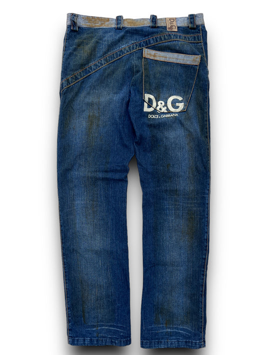 DOLCE & GABBANA DIRT JEANS