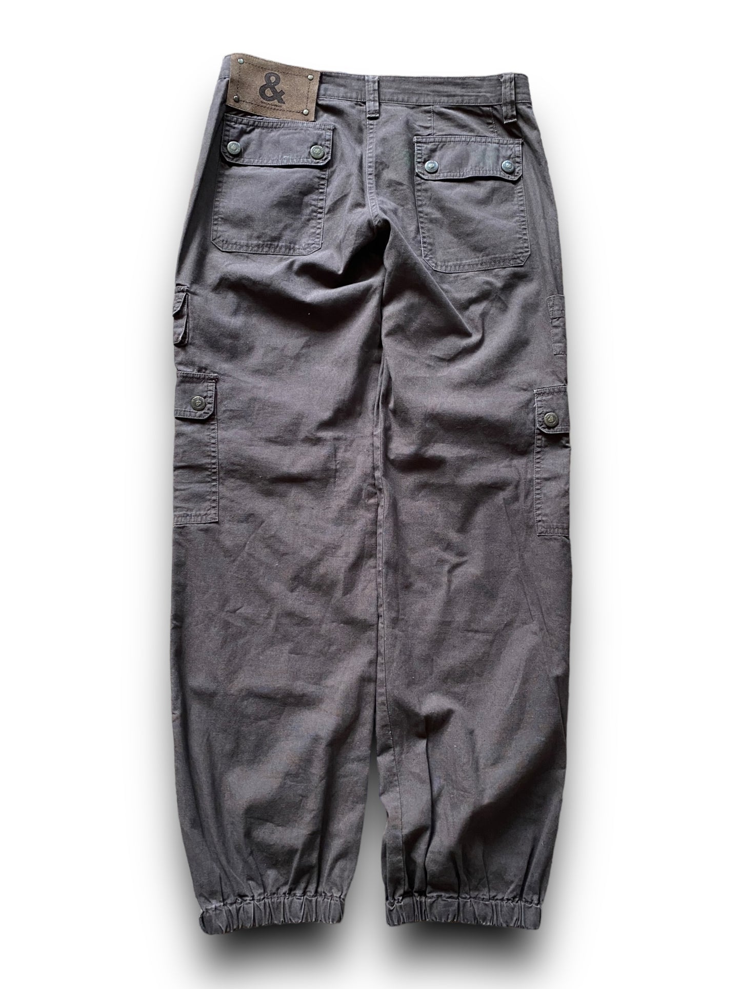 D&G BROWN MULTI CARGO POCKETS PANTS