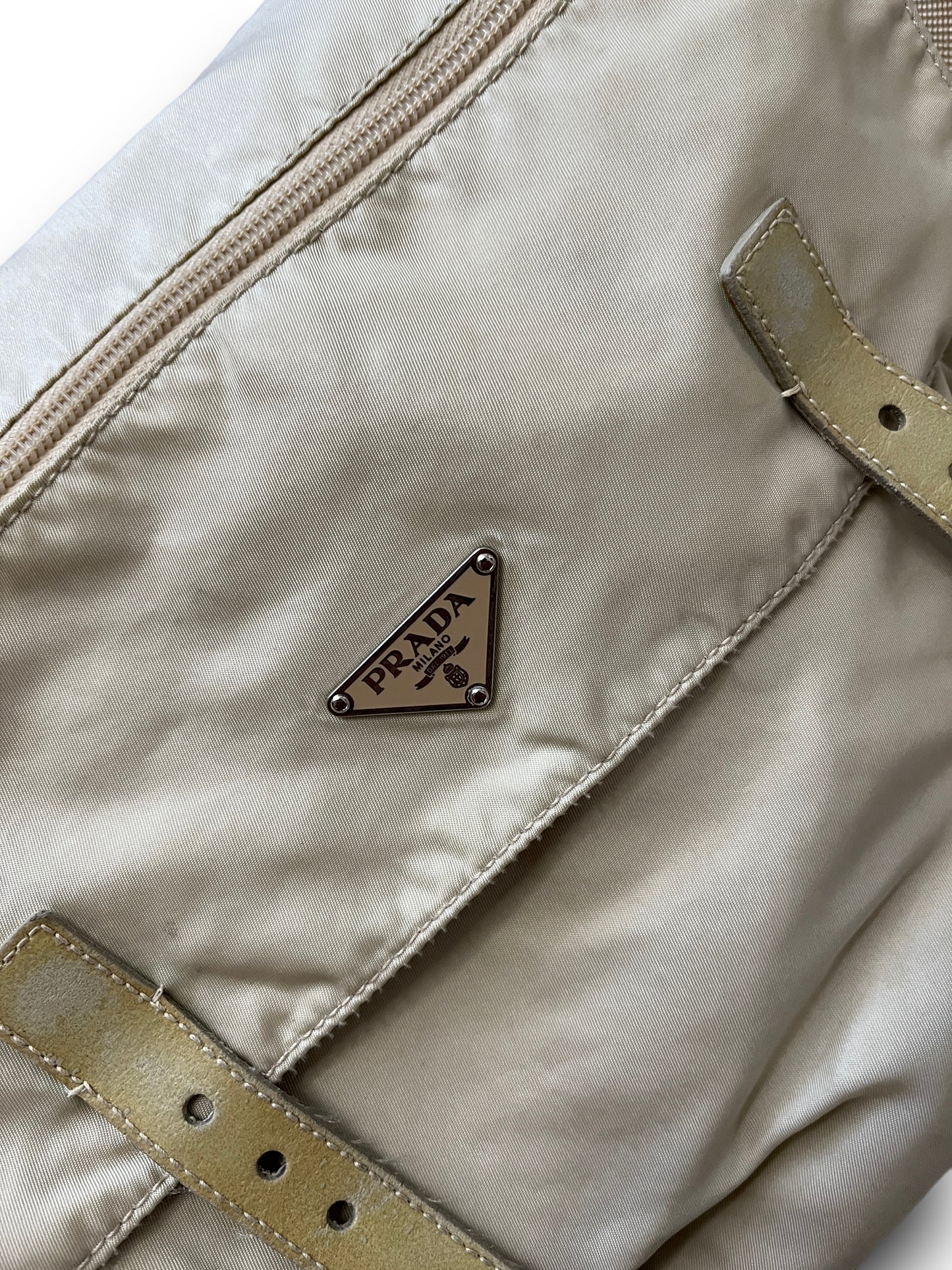 PRADA BEIGE MESSENGER BAG