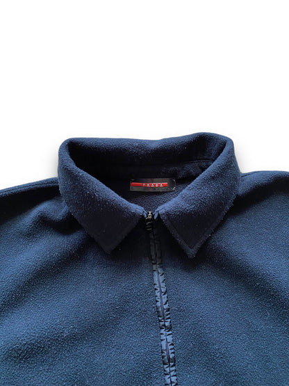 PRADA BLACK SHIRT FLEECE