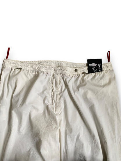 PRADA WHITE OVERSIZE PANTS