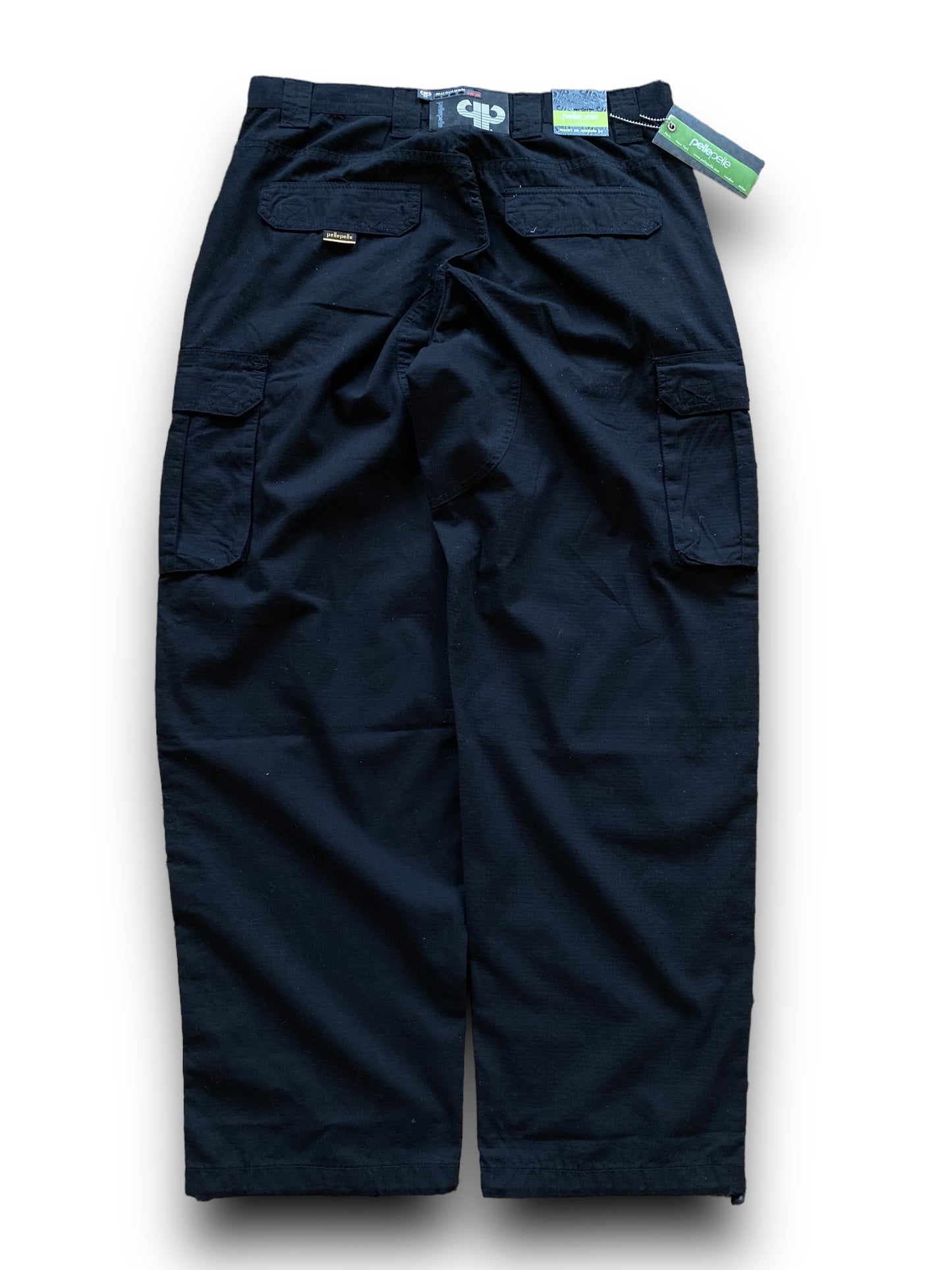 PELLEPELLE BAGGY CARGO RIPSTOP PANTS