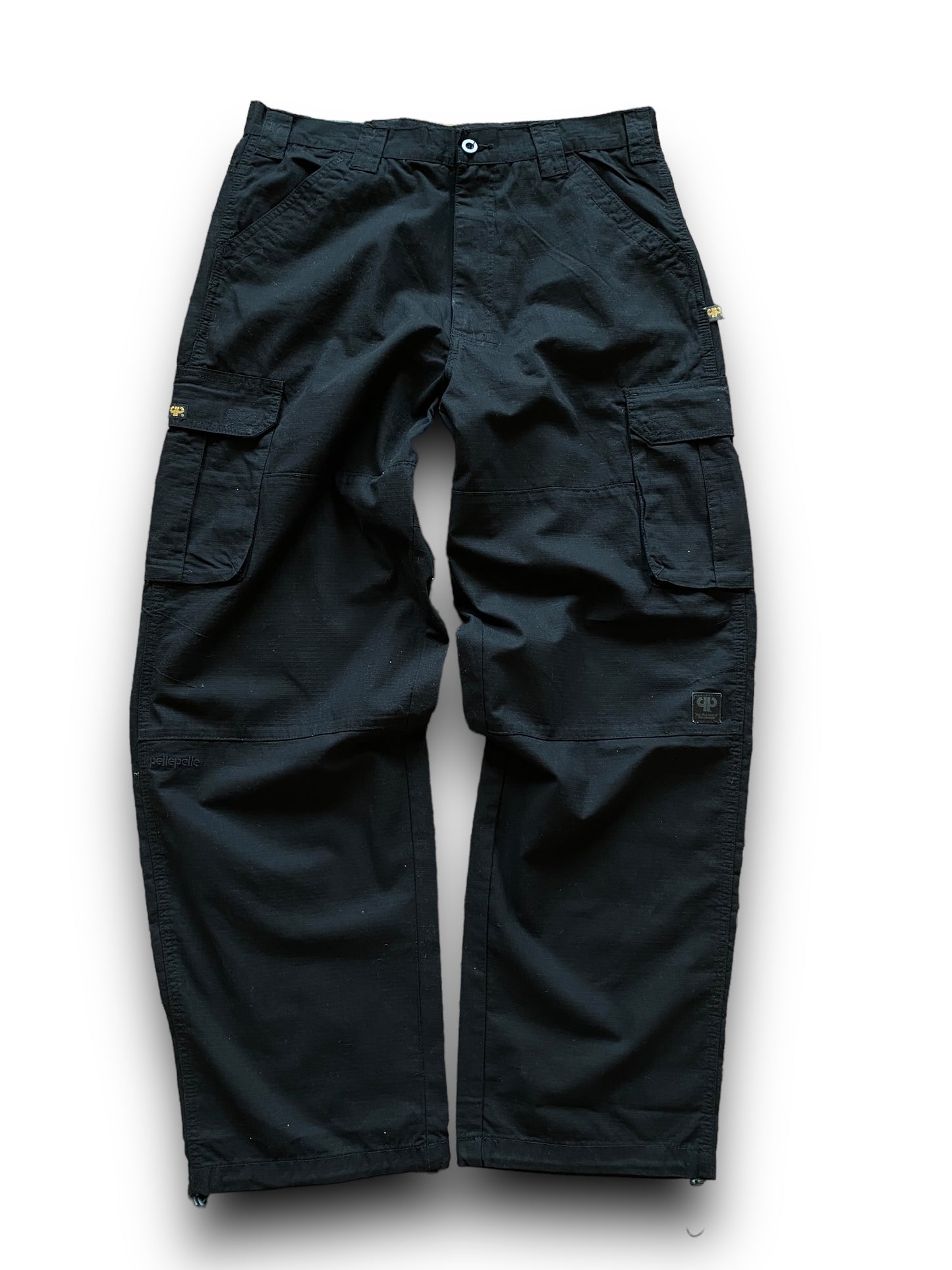 PELLEPELLE BAGGY CARGO RIPSTOP PANTS