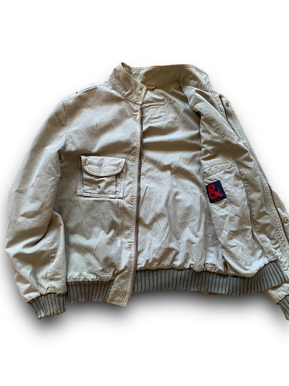 D&G 2003 AVIATOR BEIGE BOMBER JACKET