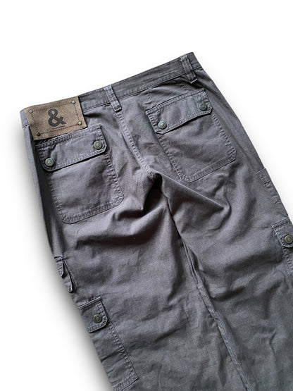 D&G BROWN MULTI CARGO POCKETS PANTS