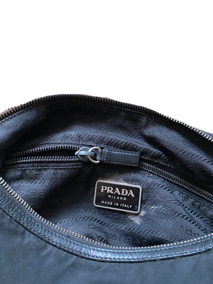 PRADA BLACK BAGUETTE BAG