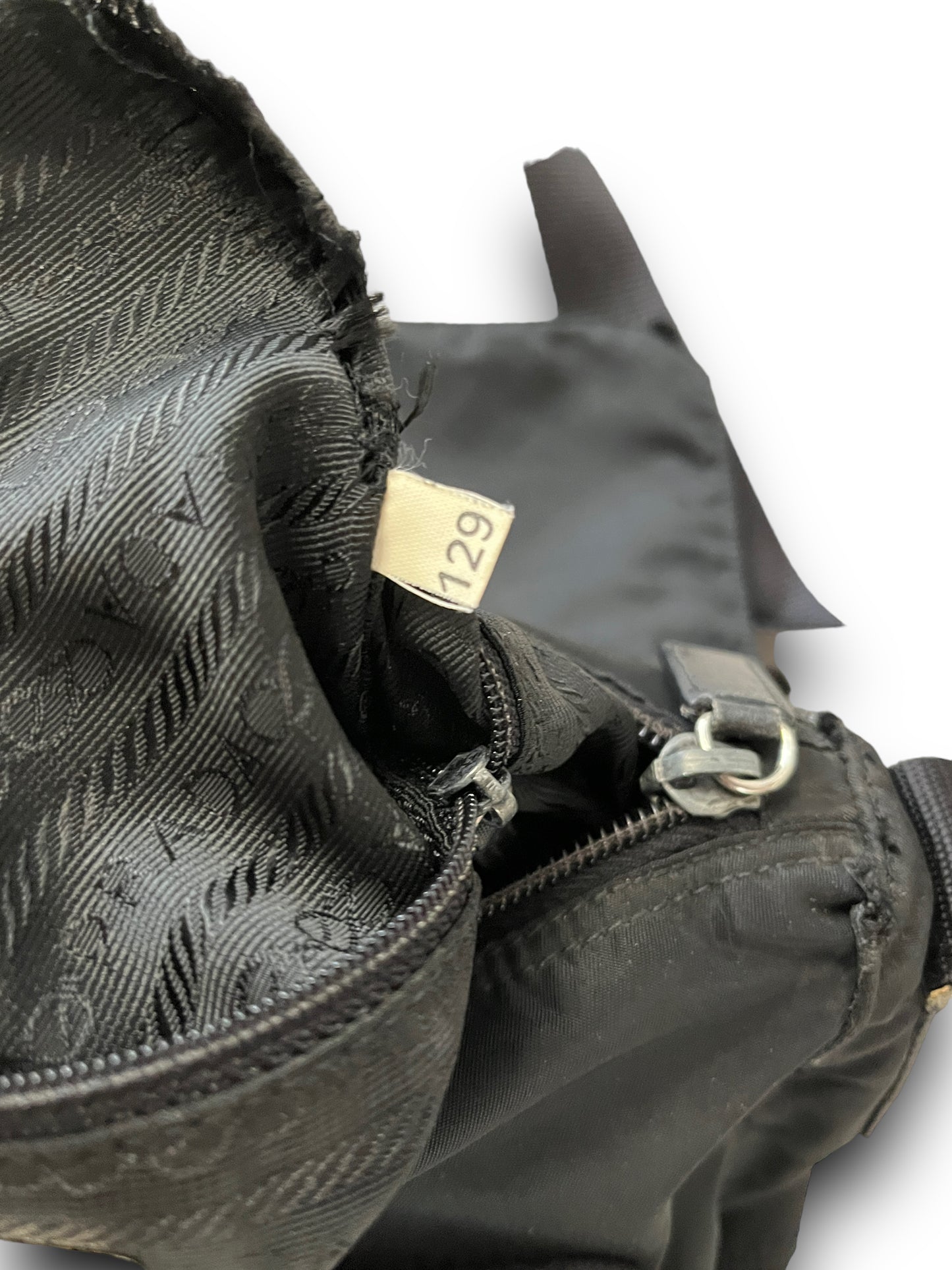 PRADA BLACK MESSENGER BAG