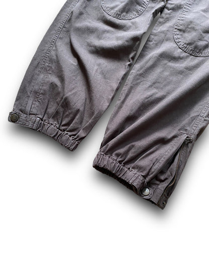 D&G BROWN MULTI CARGO POCKETS PANTS