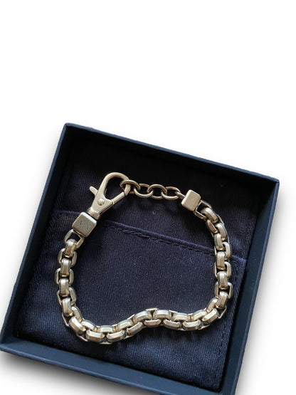 ARMANI STEEL GOLD BRACELET