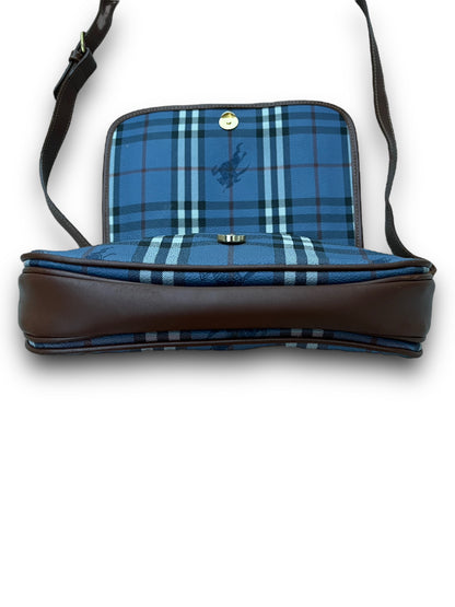 BURBERRY BLUE MESSENGER