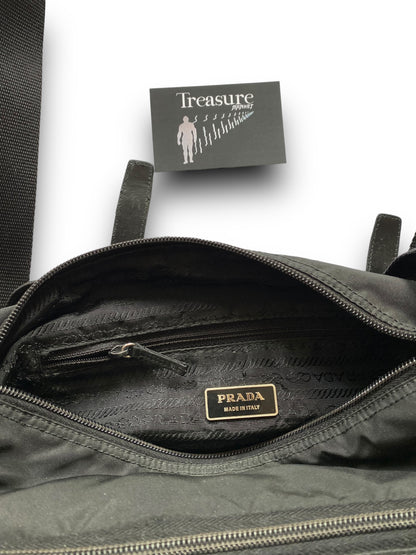 PRADA MESSENGER BLACK BAG