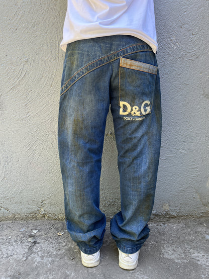 DOLCE & GABBANA DIRT JEANS