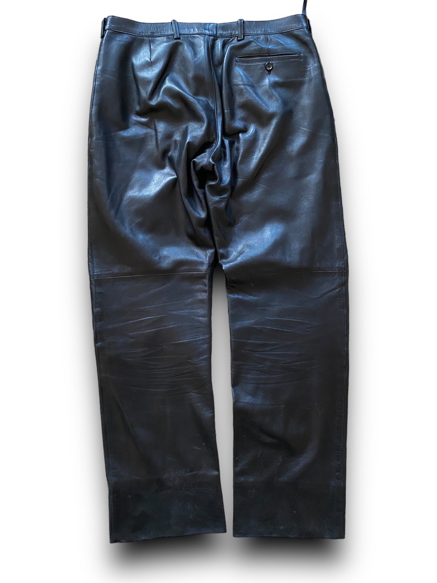 PRADA MAIN LINE LEATHER PANTS