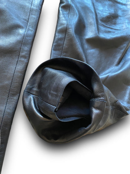 PRADA MAIN LINE LEATHER PANTS