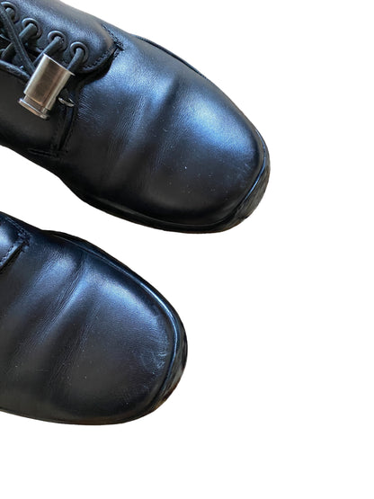 PRADA LEATHER DRESS SHOES