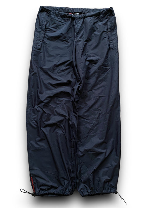 PRADA 1999 BLACK PARACHUTE PANTS