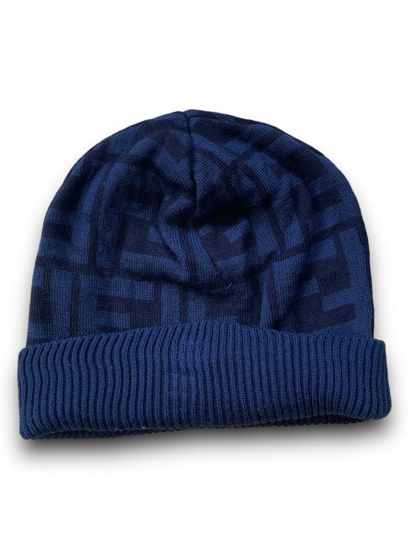 FENDI NAVY BEANIE