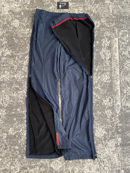 PRADA SPORT FULL ZIP NYLON TROUSERS