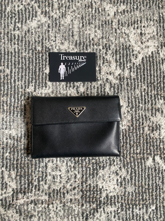 PRADA SAFFIANO LEATHER WALLET