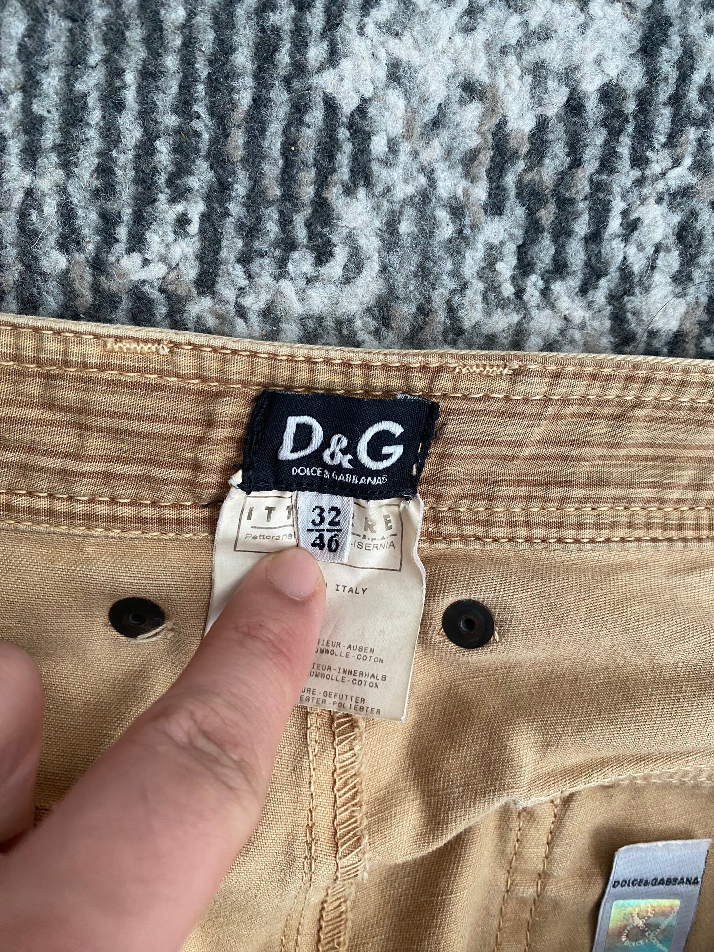 D&G DOUBLE KNEE PANTS