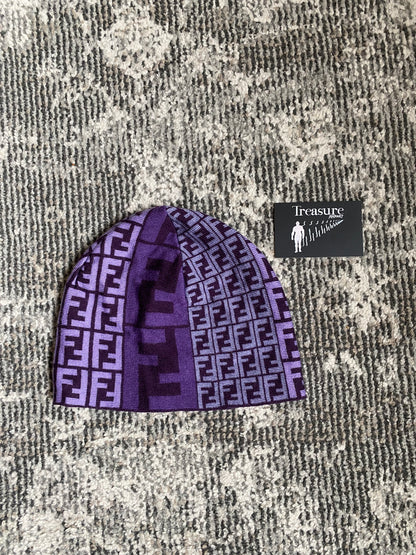 FENDI PURPLE BEANIE