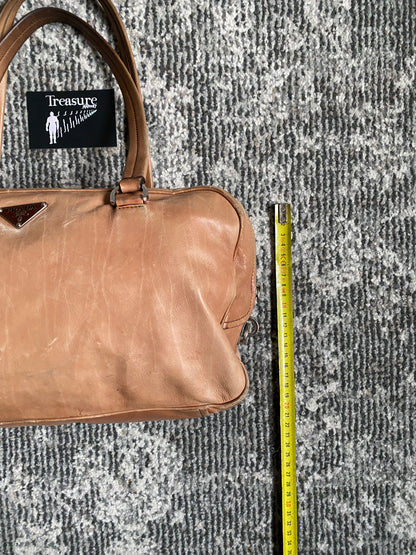 PRADA LEATHER HANDBAG