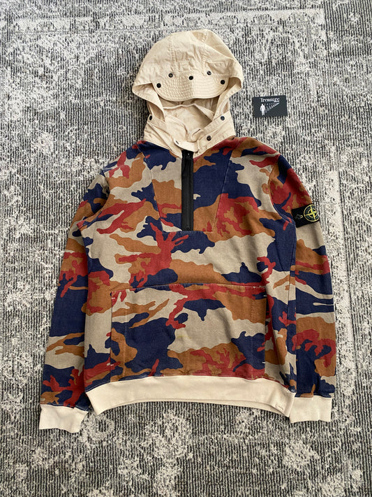 STONE ISLAND 2012 CAMO HOODIE