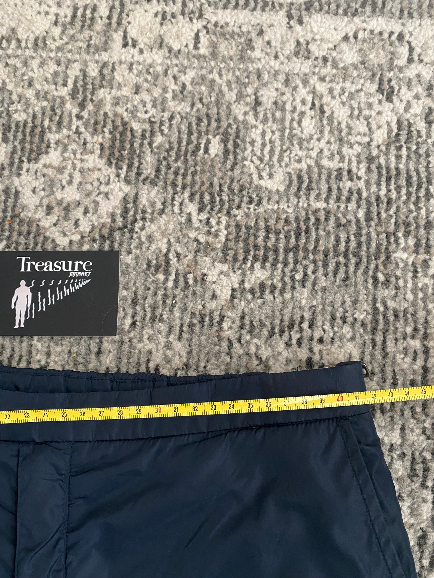 PRADA SPORT FULL ZIP NYLON TROUSERS