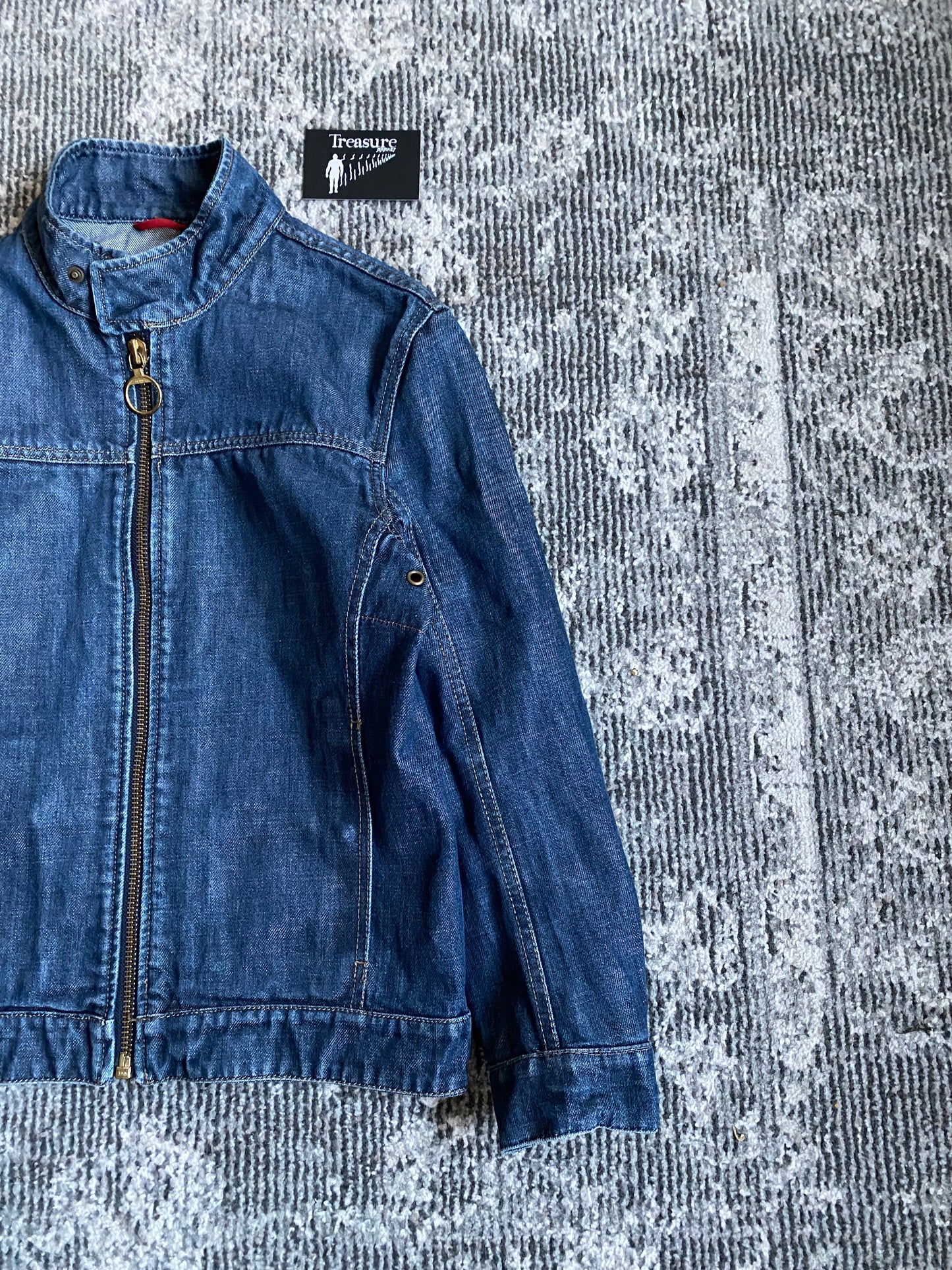 PRADA DENIM JACKET BOXY FIT