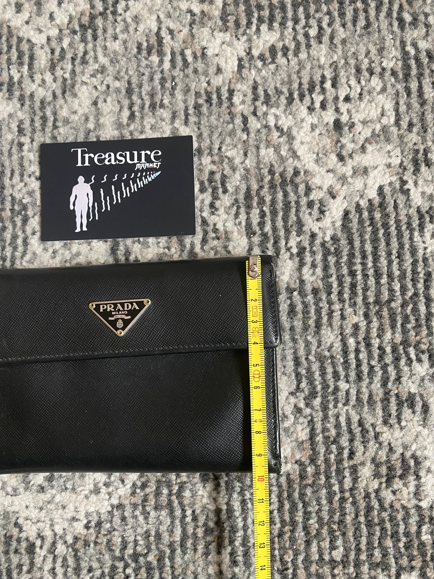 PRADA SAFFIANO LEATHER WALLET