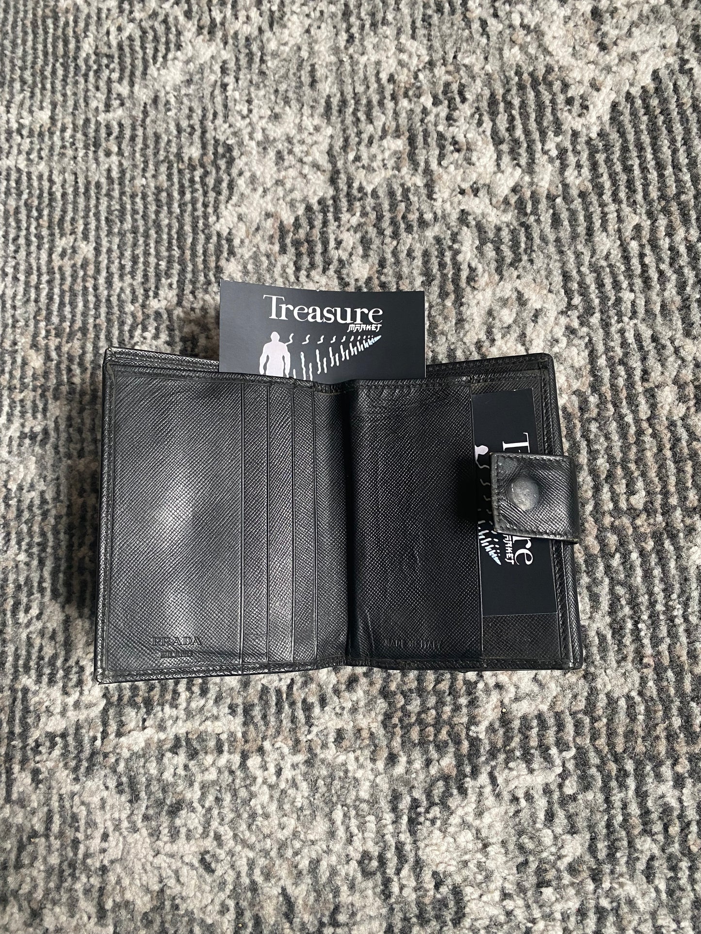 PRADA BLACK WALLET