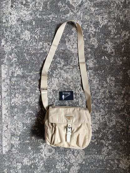 PRADA BEIGE MESSENGER