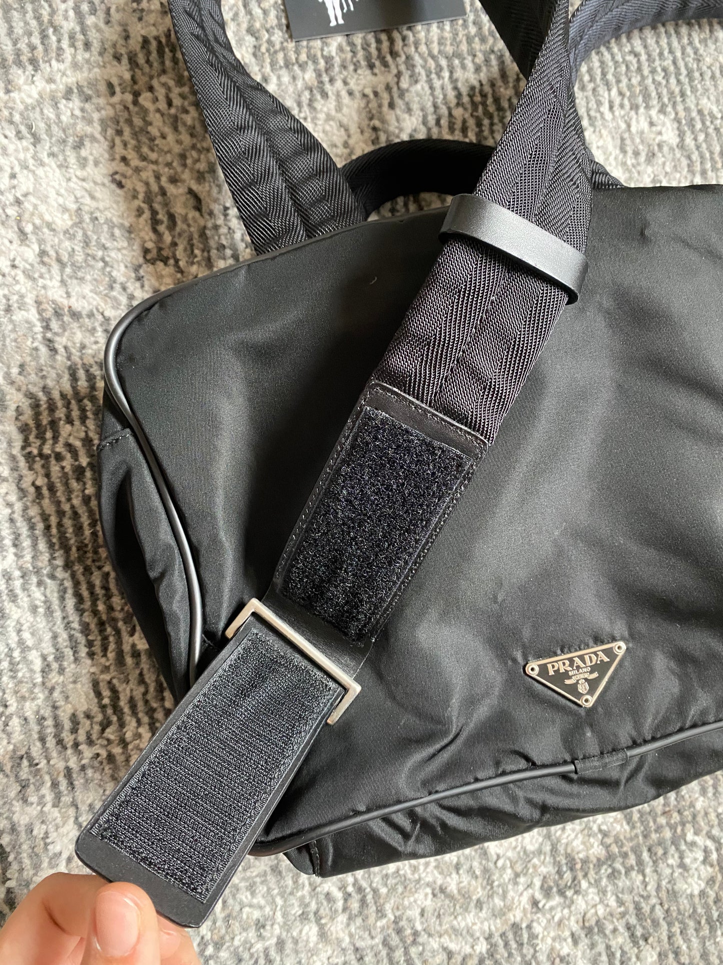 PRADA TRIANGLE BACKPACK