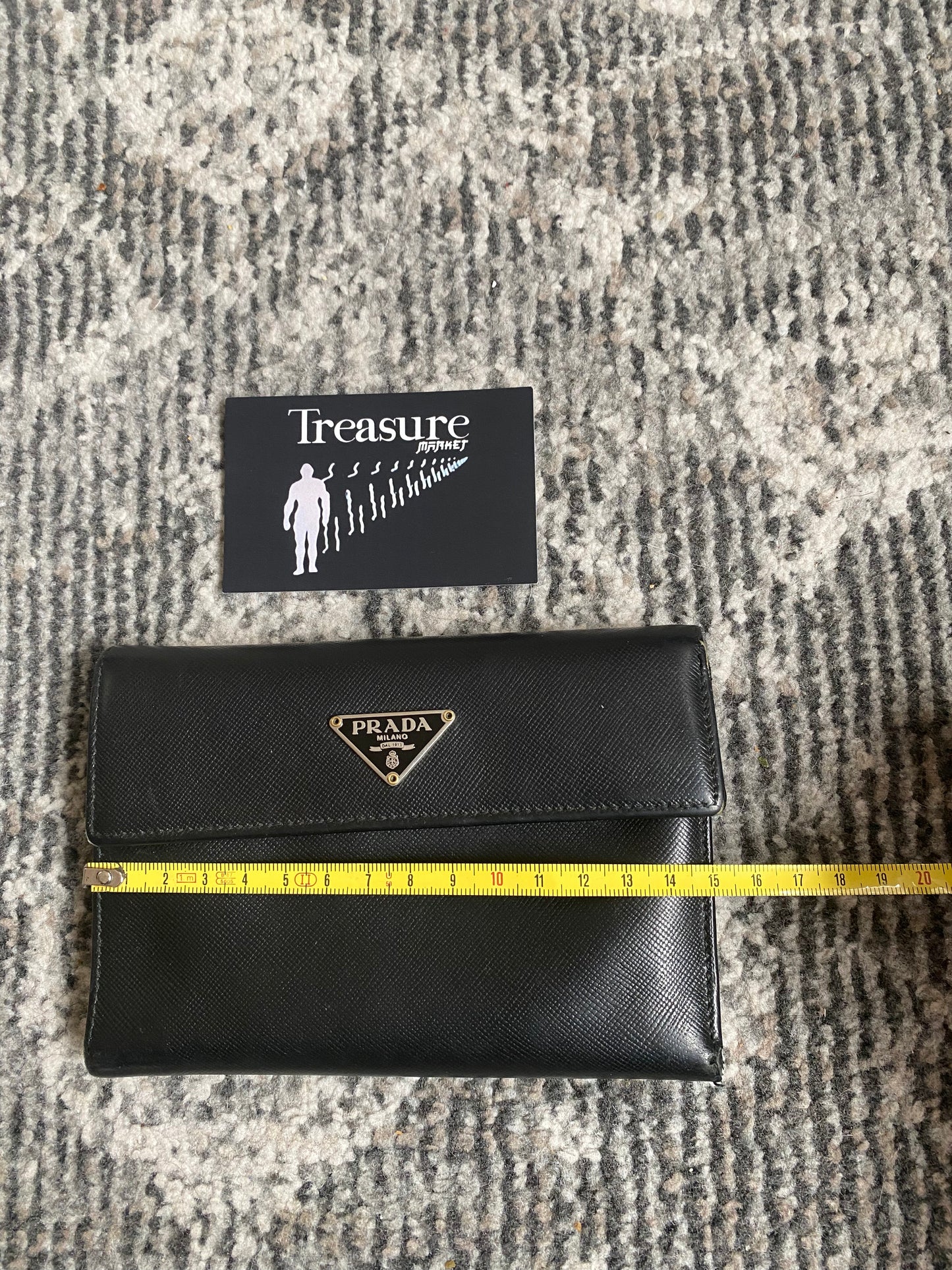 PRADA SAFFIANO LEATHER WALLET