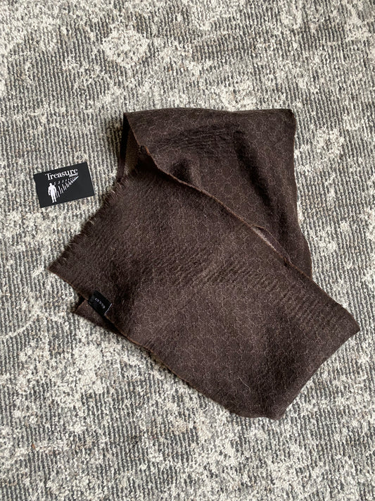 Gucci Brown Scarf