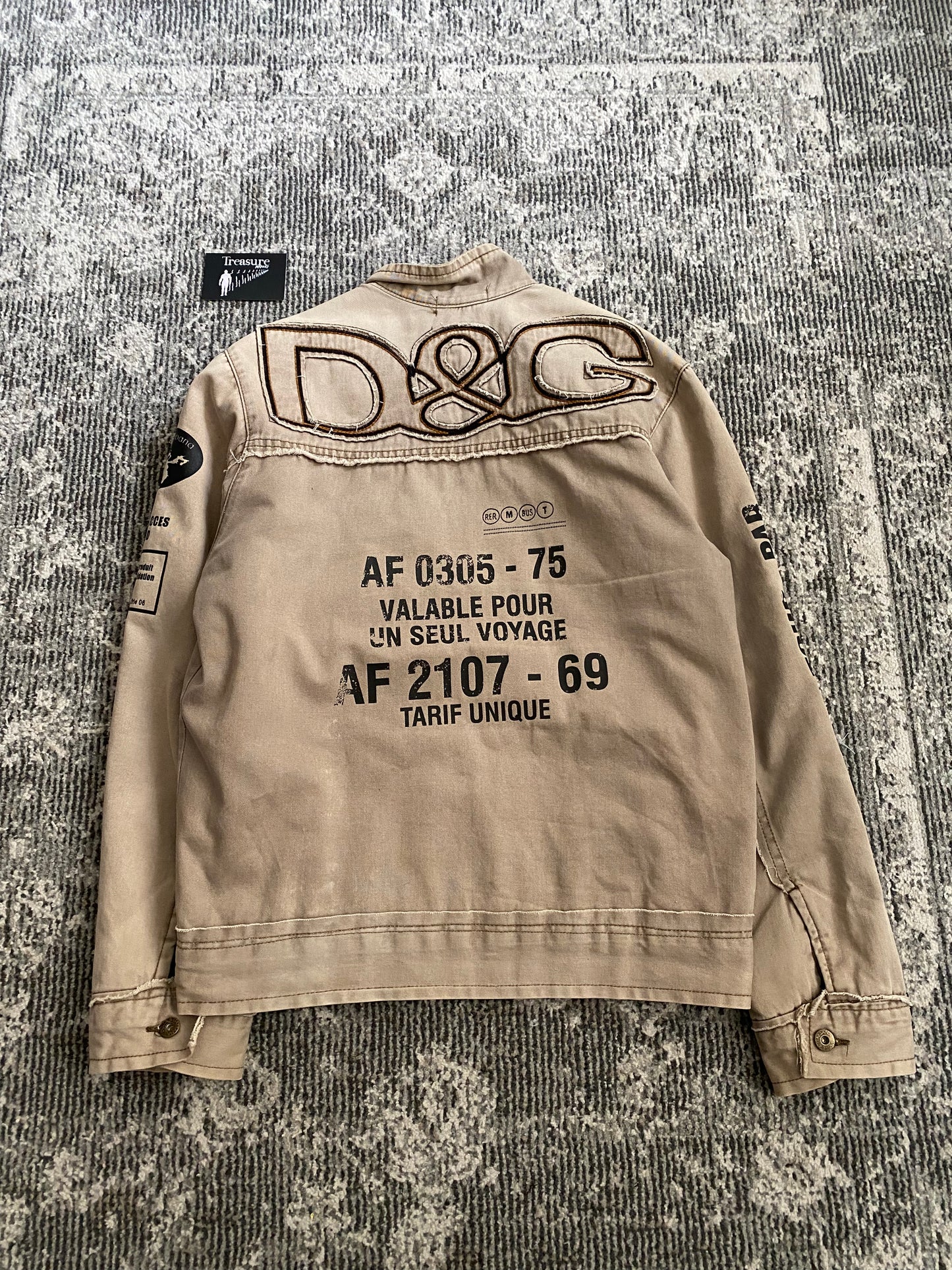 DOLCE & GABBANA EUROPEAN TOUR ARCHIVE JACKET