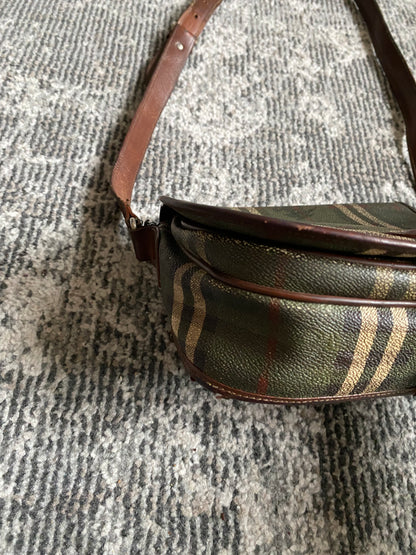 BURBERRYS GREEN SHOULDER BAG