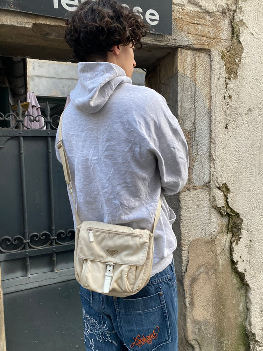 PRADA BEIGE MESSENGER