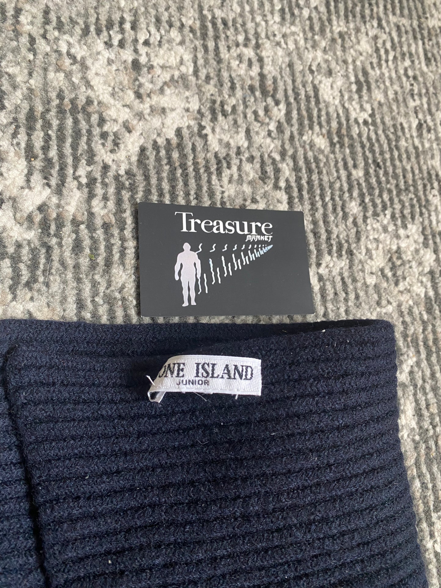 STONE ISLAND WOOL SCARF