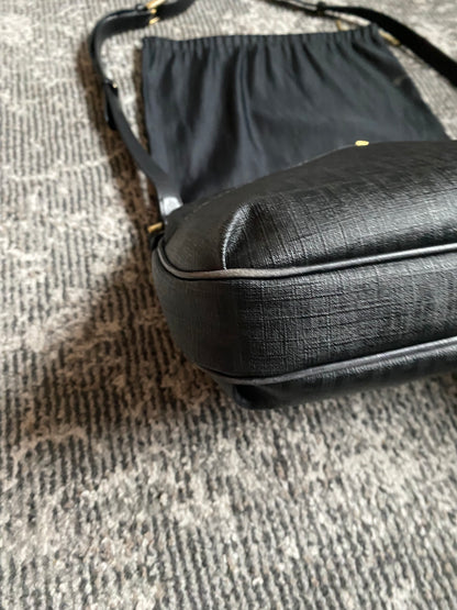 FENDI BLACK MESSENGER BAG